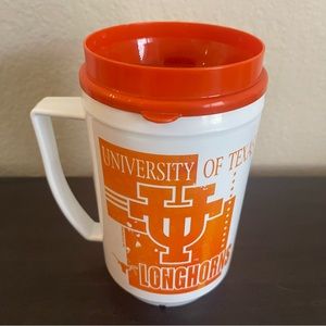 Vintage University of Texas Longhorns Insulated Travel Mug